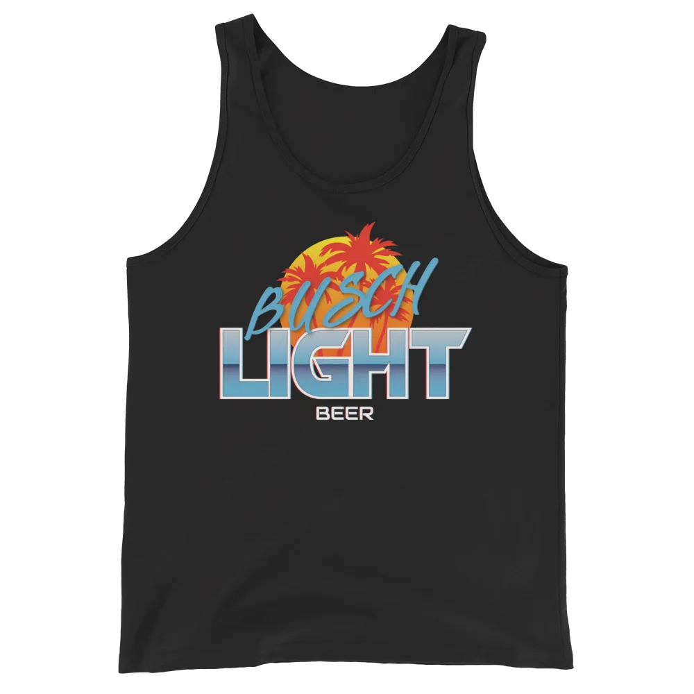 '80s Busch Light Retro Wave Tank Top
