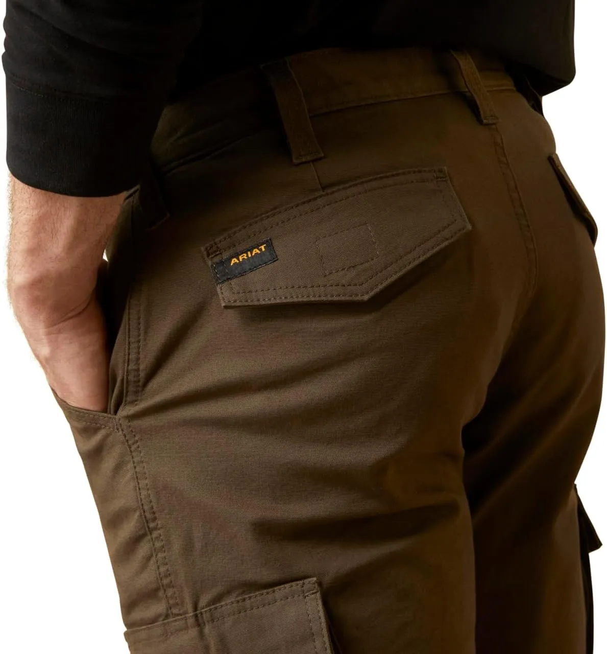 Ariat Men's Rebar M4 Relaxed Made Tough Cargo Straight Pant