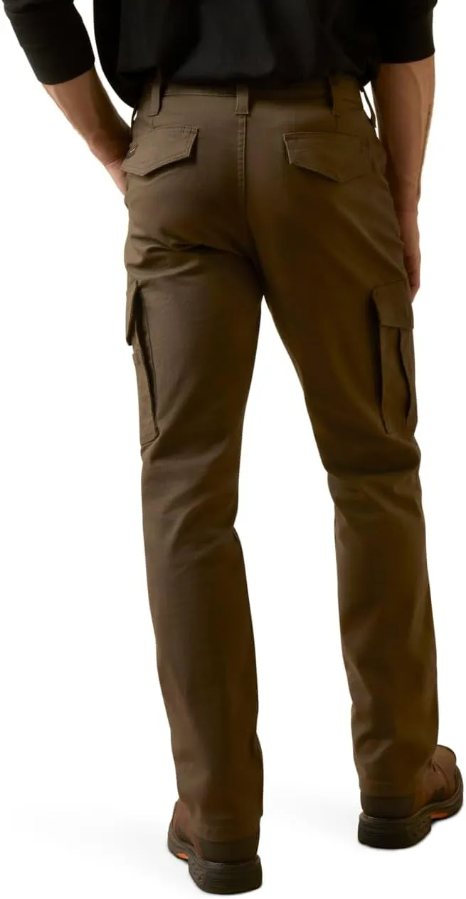 Ariat Men's Rebar M4 Relaxed Made Tough Cargo Straight Pant