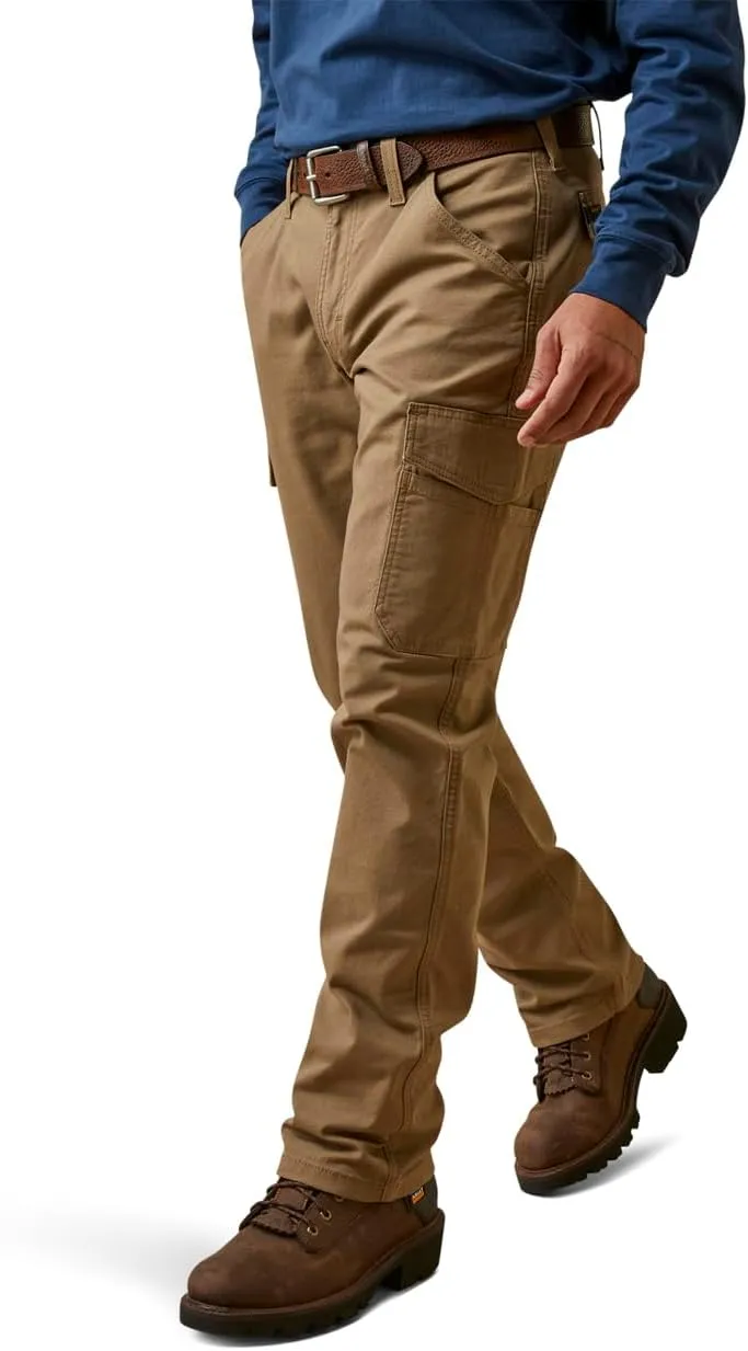 Ariat Men's Rebar M4 Relaxed Made Tough Cargo Straight Pant