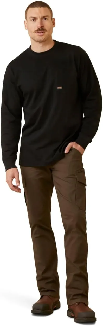 Ariat Men's Rebar M4 Relaxed Made Tough Cargo Straight Pant