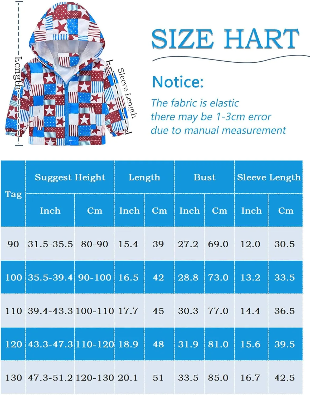 AUBIG Kids Lightweight Windbreaker Zipper Hooded Jackets Coat Long Sleeve Cartoon Print Trench Spring Fall Outerwear