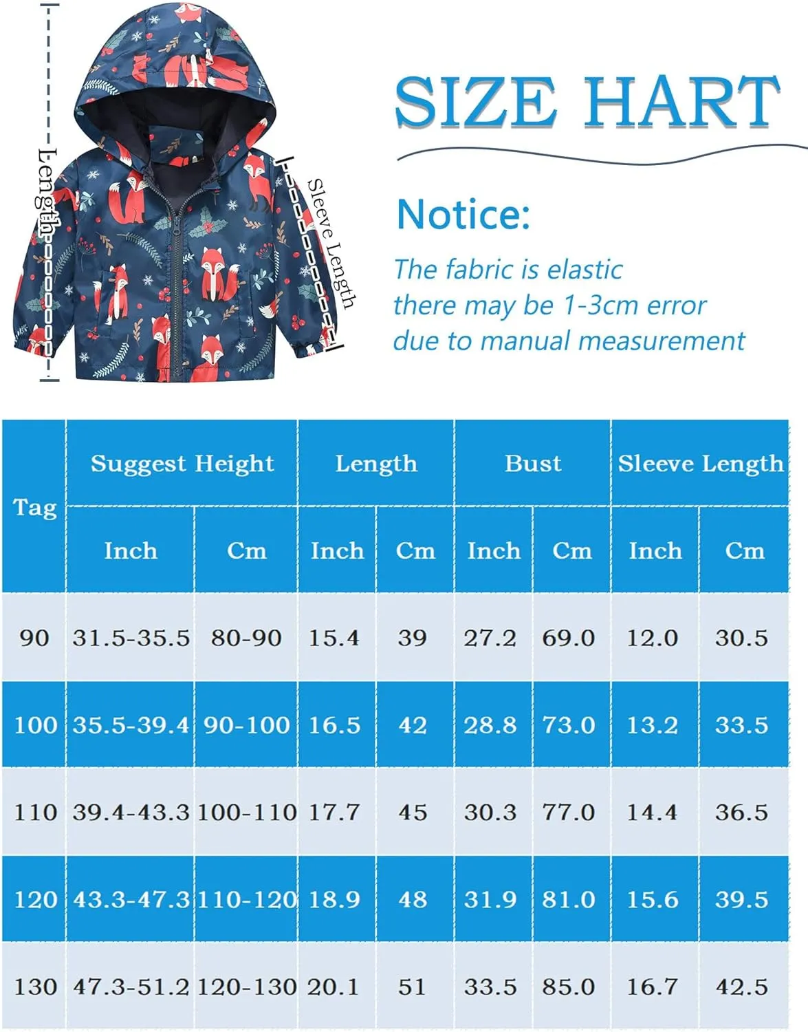AUBIG Kids Lightweight Windbreaker Zipper Hooded Jackets Coat Long Sleeve Cartoon Print Trench Spring Fall Outerwear
