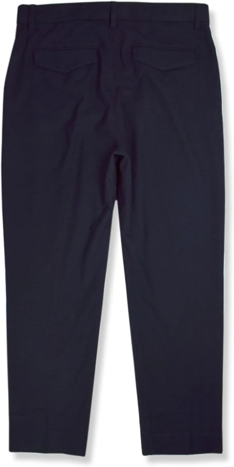 Banana Republic Mens 583379 Relaxed Fit Brushed Cotton Pleated Pants,