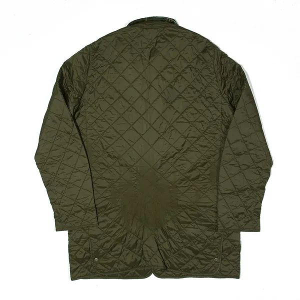 BARBOUR Thurland Quilted Jacket Green Nylon Mens XL