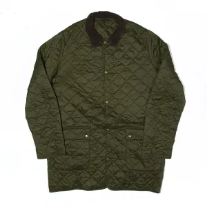 BARBOUR Thurland Quilted Jacket Green Nylon Mens XL