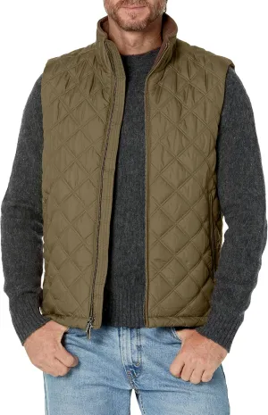 Brooks Brothers Men's Diamond Quilted Vest
