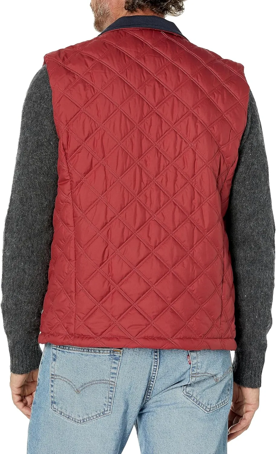 Brooks Brothers Men's Diamond Quilted Vest