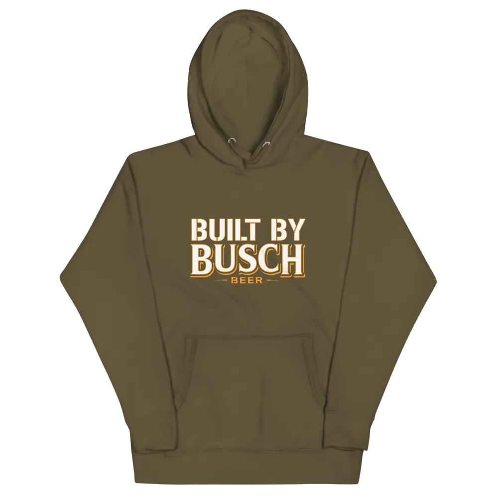 Built By Busch Beer Hoodie