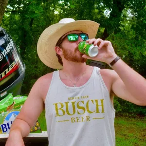 Busch Beer 1955 Retro Gold Tank Top