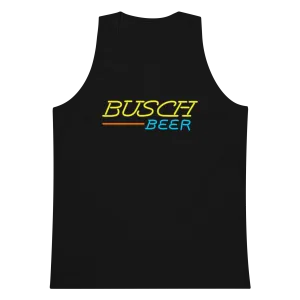 Busch Beer Neon Sign Tank Top