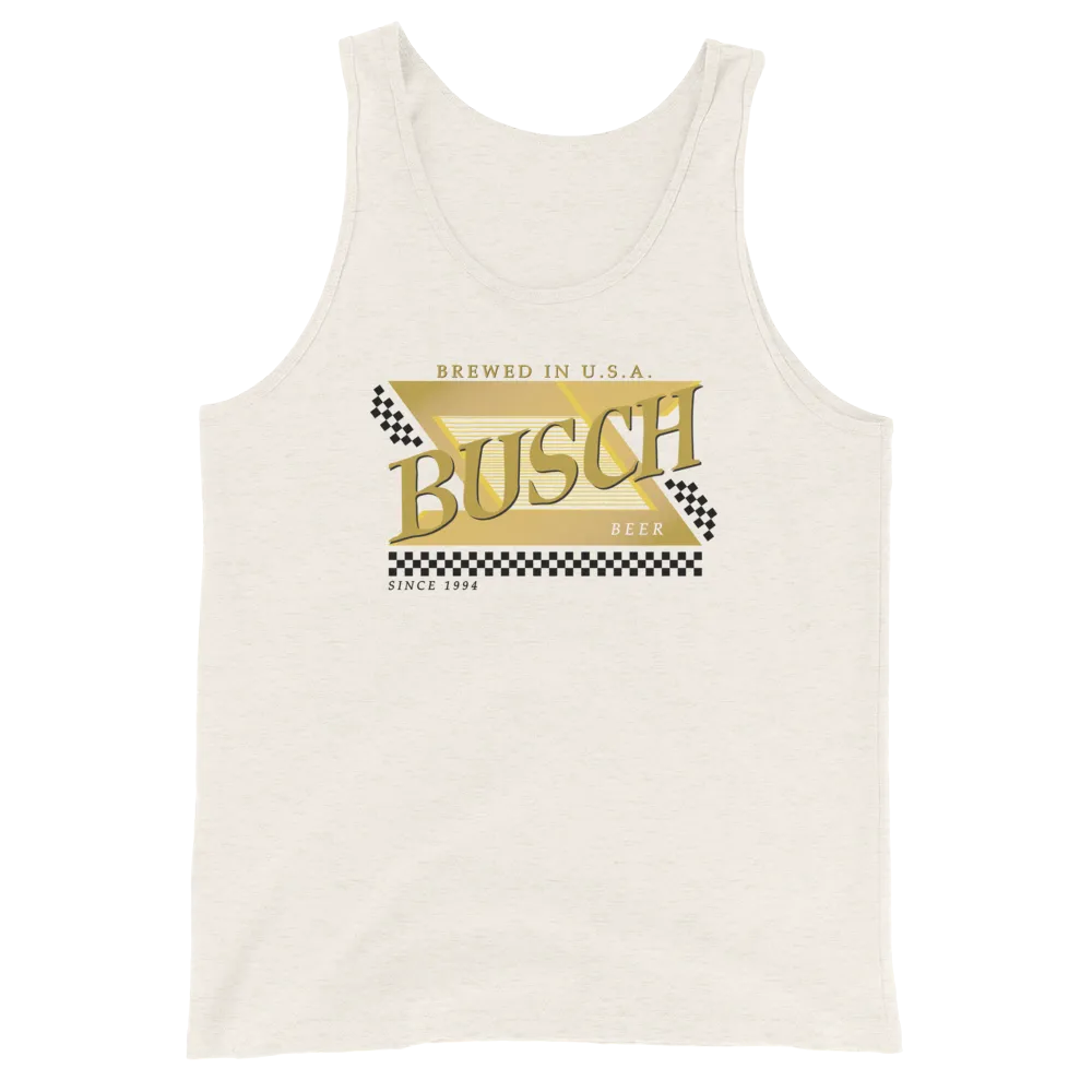 Busch Beer Retro Gold Racing Tank Top