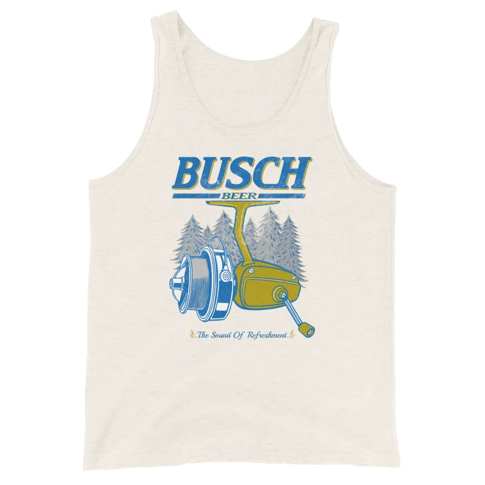 Busch Beer Retro Spincaster Tank Top
