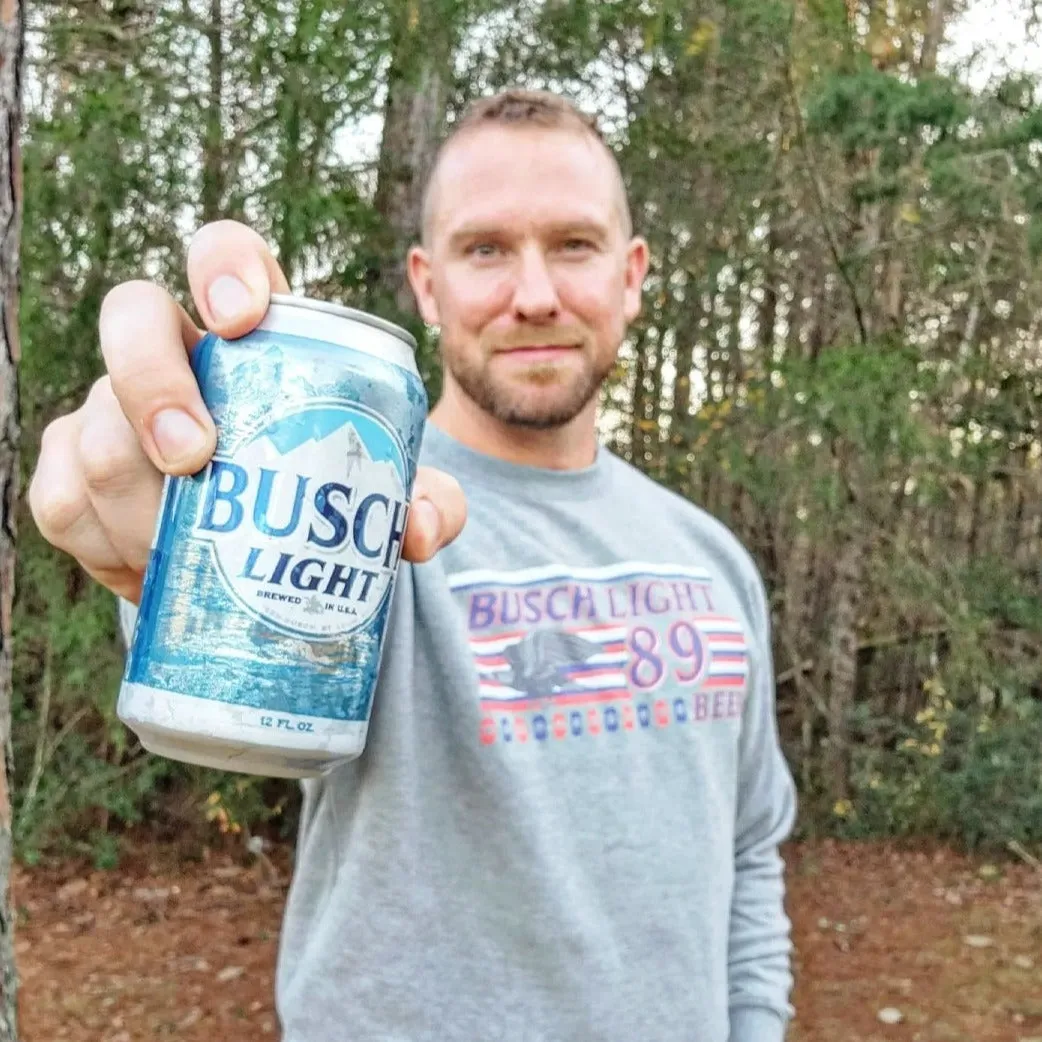 Busch Light '89 USA Racing Crewneck Sweatshirt