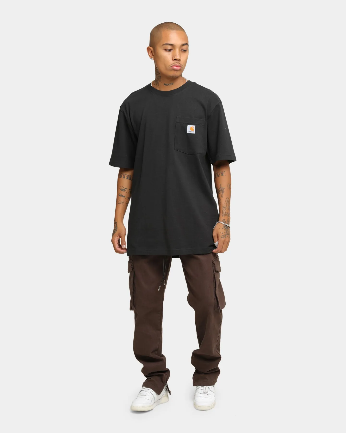 Carhartt Men's Carhartt Pocket Short Sleeve T-Shirt Black