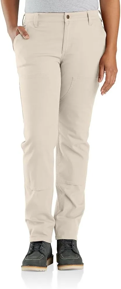 Carhartt Women's Rugged Flex Relaxed Fit Canvas Double-Front Pant
