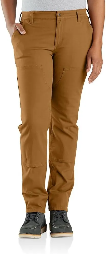 Carhartt Women's Rugged Flex Relaxed Fit Canvas Double-Front Pant