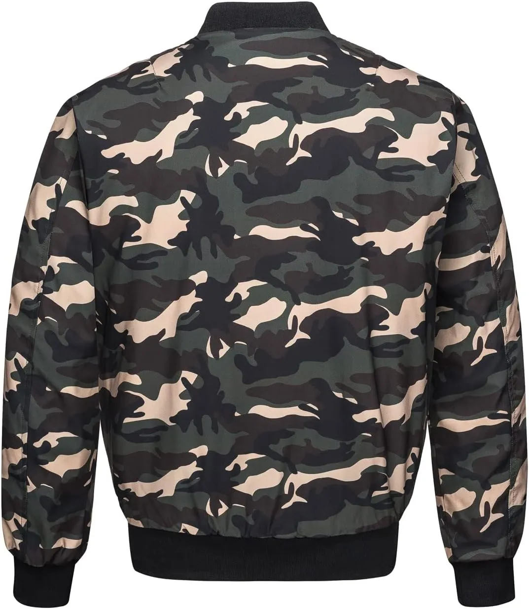 CRYSULLY Men's Jacket-Fall Winter Thicken Windbreakers Bomber Jackets Padded Coats