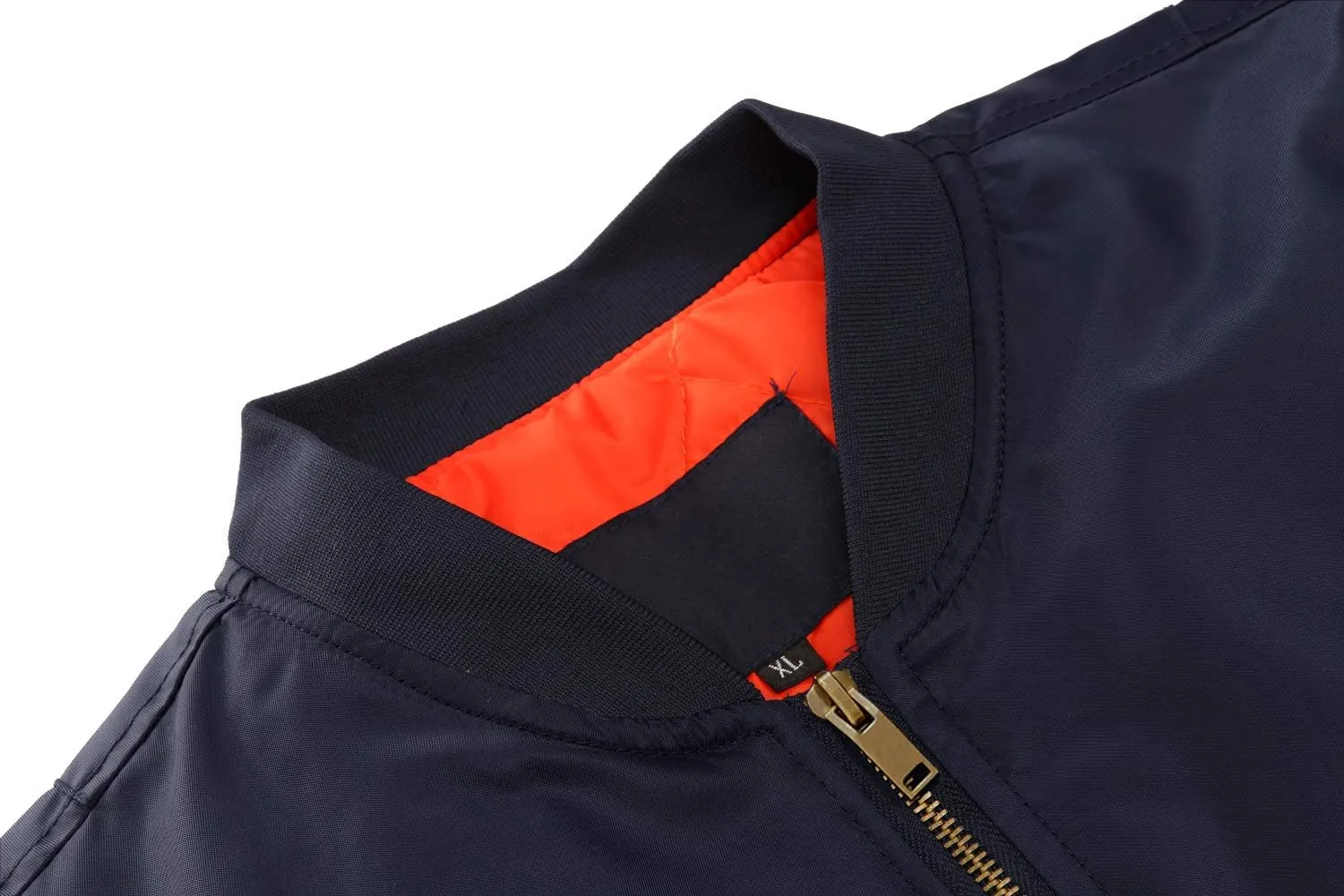 CRYSULLY Men's Jacket-Fall Winter Thicken Windbreakers Bomber Jackets Padded Coats