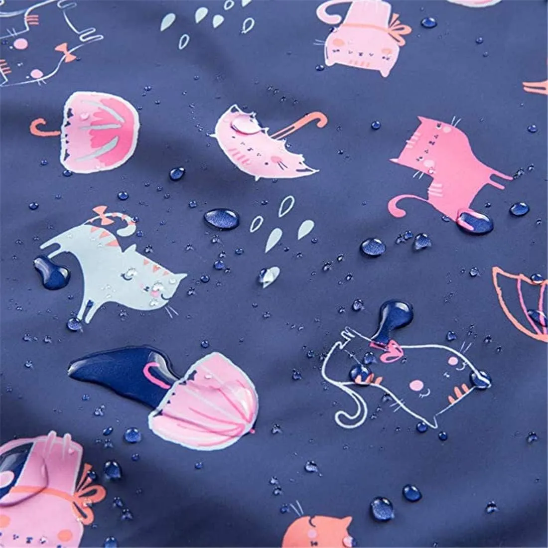 Girls Boys Rain Jackets Lightweight Waterproof Raincoat Outdoor Hooded Breathable Windbreakers for Kids
