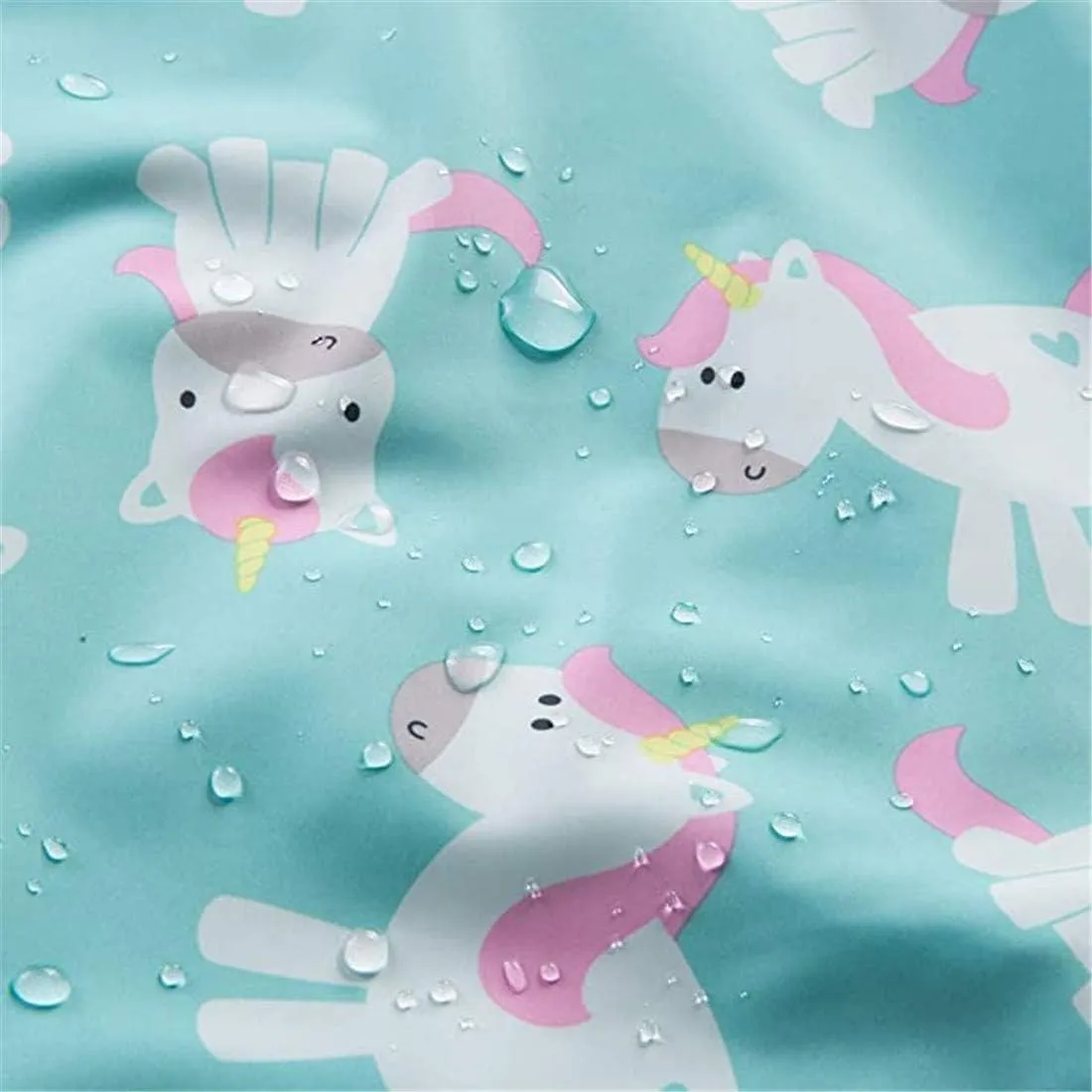 Girls Boys Rain Jackets Lightweight Waterproof Raincoat Outdoor Hooded Breathable Windbreakers for Kids