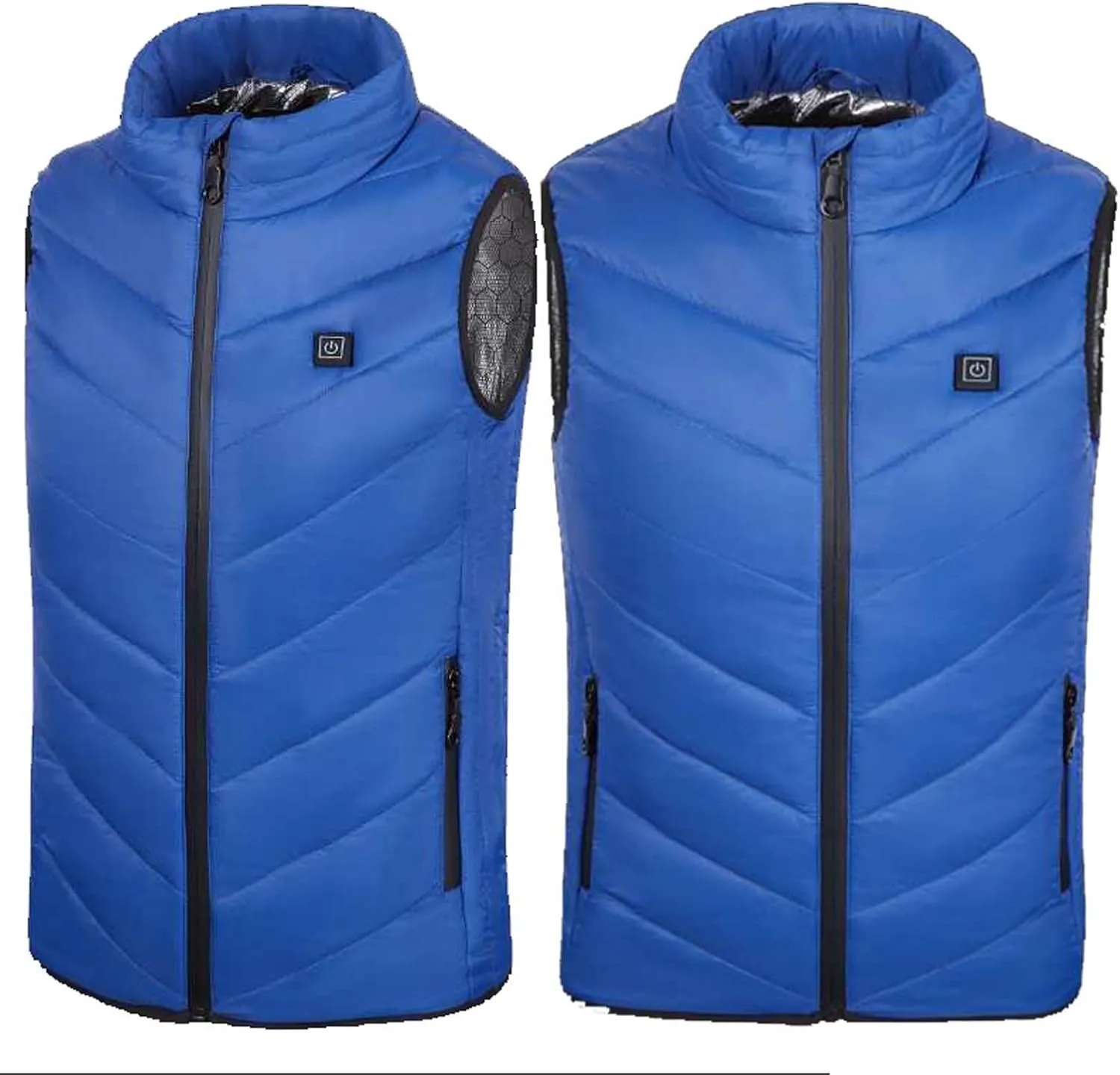 Girls Boys USB Electric Heated Vest Winter Ski Suit Kids Heating Waistcoat Down Jacket Outwear