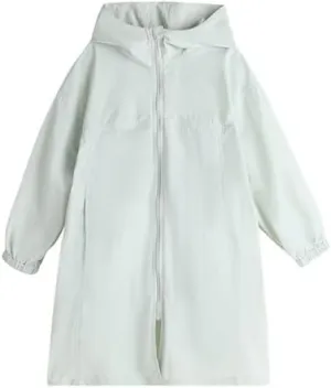 Girls Rain Jackets Waterproof Raincoat for Kids Lightweight Coats Hooded Windbreakers