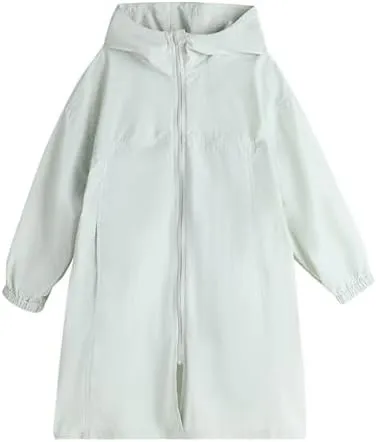 Girls Rain Jackets Waterproof Raincoat for Kids Lightweight Coats Hooded Windbreakers
