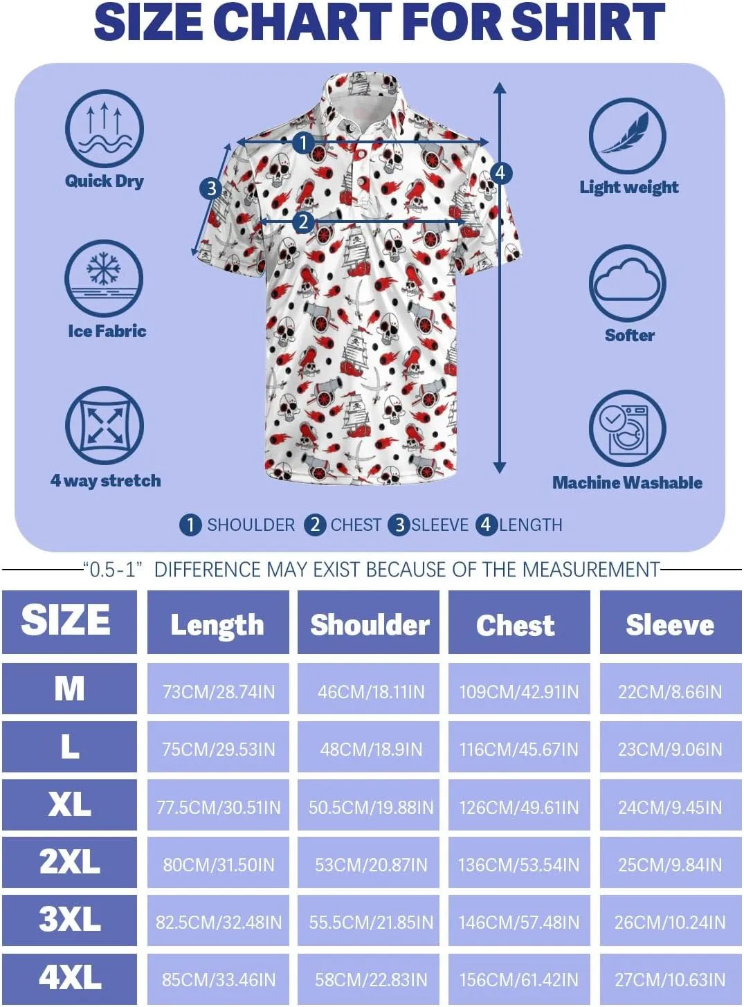 Golf Shirts for Men Funny Golf Polo Shirts Short Sleeve Polo Shirts Moisture Wicking Performance Golf Outfits