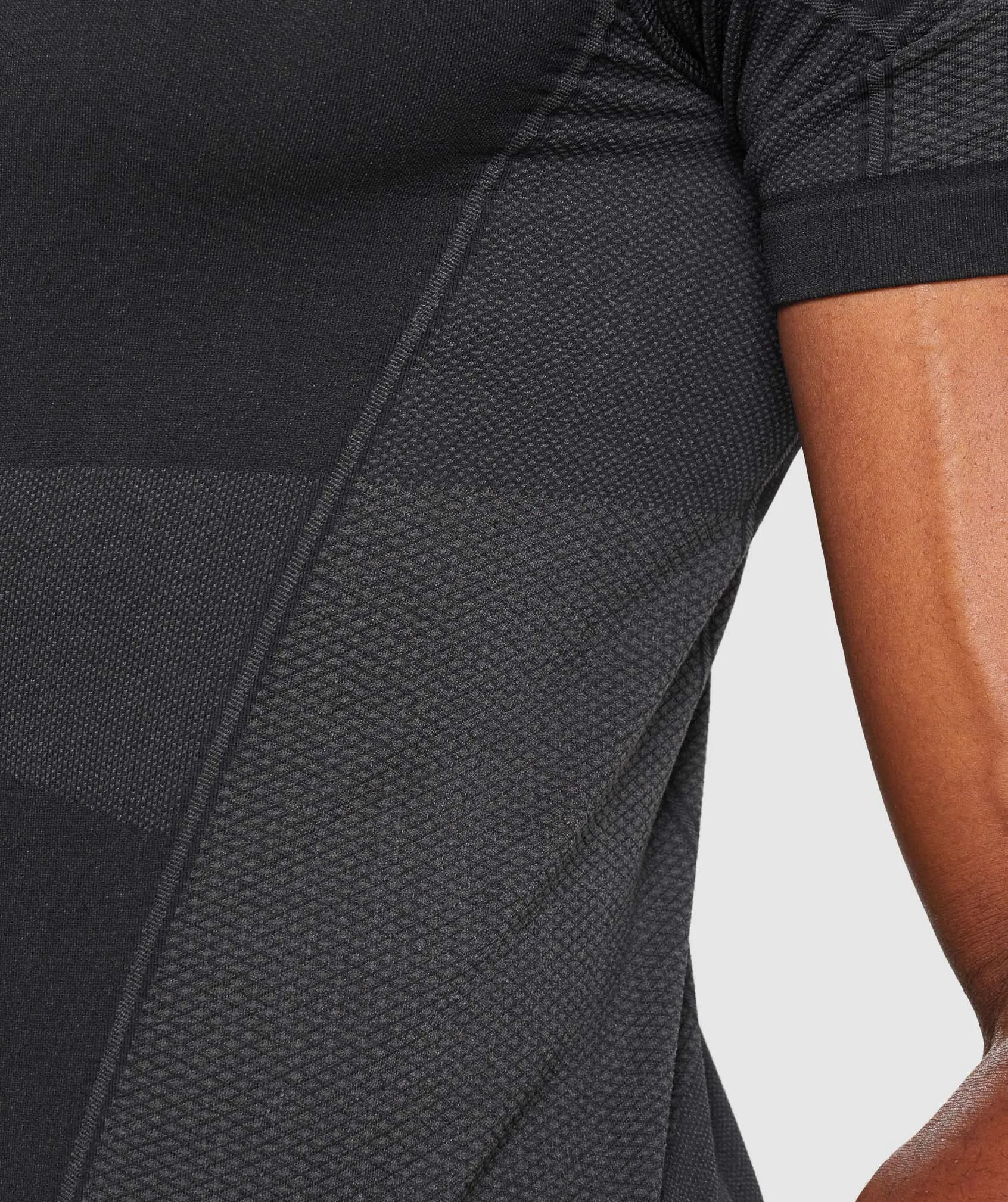Gymshark Free Force Seamless T-Shirt - Black