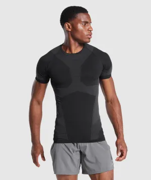 Gymshark Free Force Seamless T-Shirt - Black