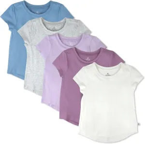 HonestBaby Baby Multipack Short Sleeve T-Shirts 100% Organic Cotton