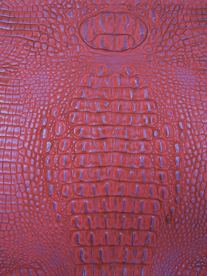 Hot Pink/Lilac Metallic Caiman Gator Vinyl / Sold by the Yard