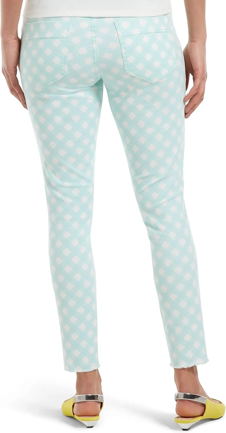 HUE Women's Ultra Soft Denim Jean Capri Leggings