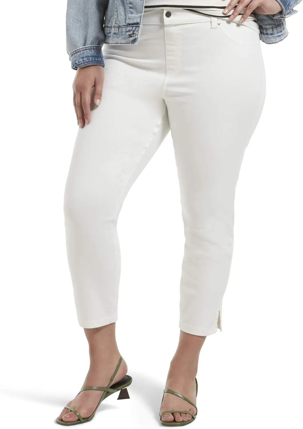 HUE Women's Ultra Soft Denim Jean Capri Leggings