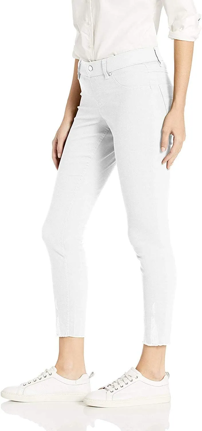 HUE Women's Ultra Soft Denim Jean Skimmer Leggings, Assorted