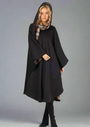 Jimmy Hourihan Wool Walking Cape | Charcoal