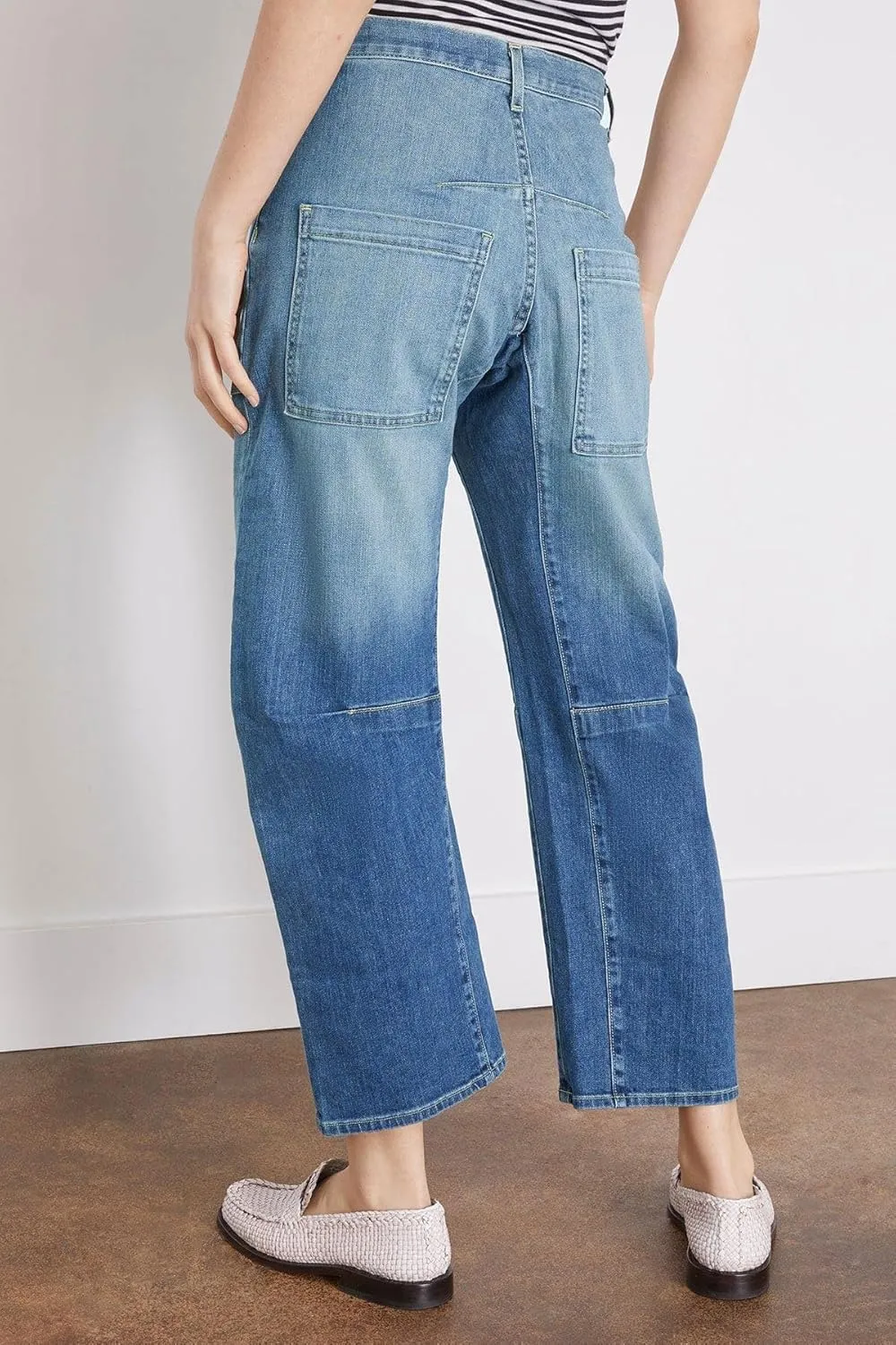 Kedera Women's Barrel Jeans Pants Straight Wide Leg Y2K Denim Pants Baggy Boyfriend Jeans with Pockets