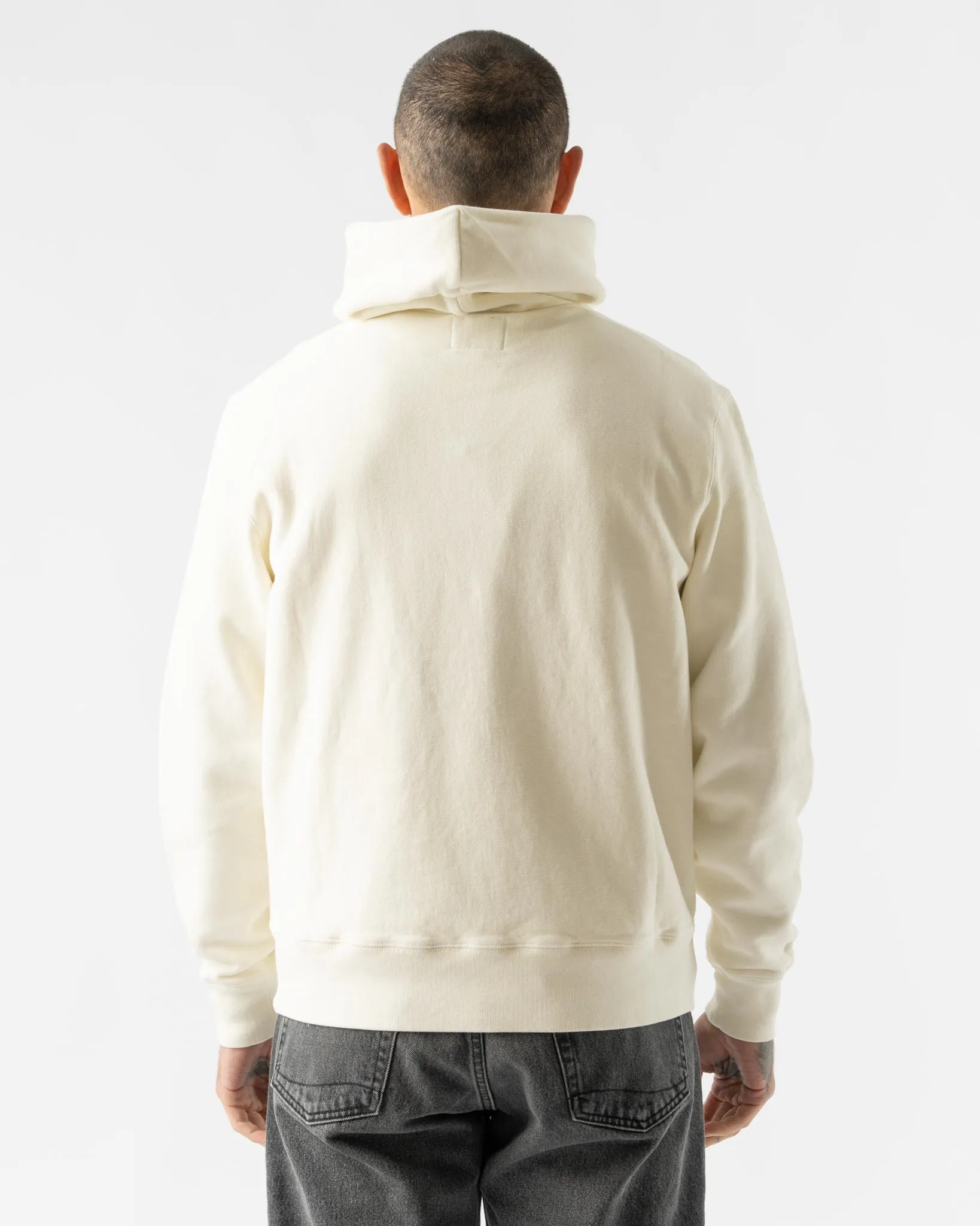 Knickerbocker Arctic Knit Hoodie in Milk
