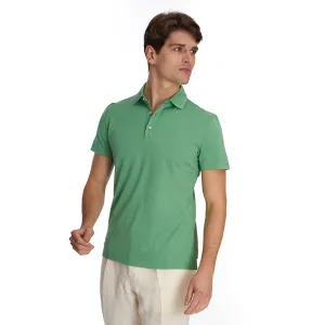 LIGHT GREEN SHORT SLEEVE POLO