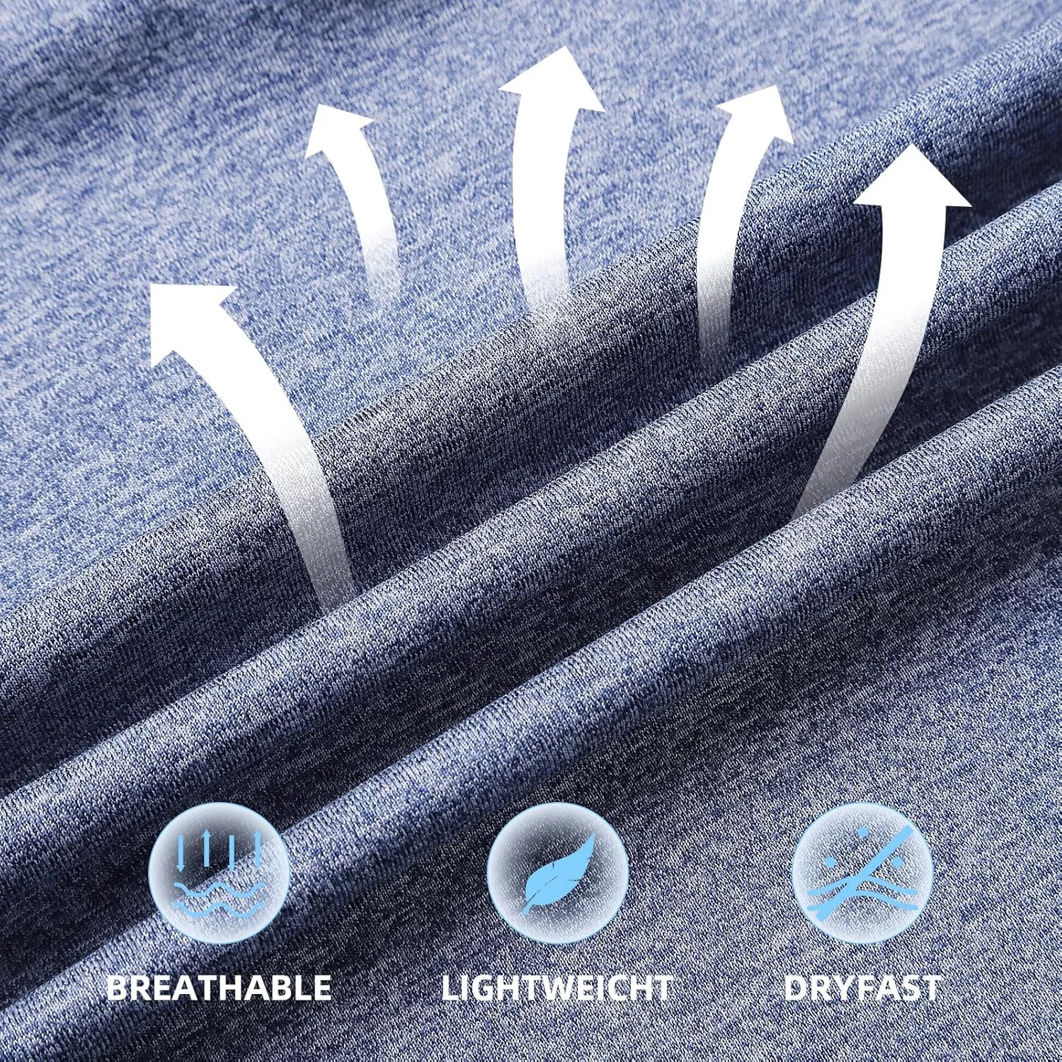 Men's Golf Polo Shirts,1 Pack/4 Pack Long Sleeve Quick Dry Athletic Casual Performance Collar Shirts for Men