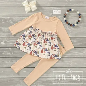PETE   LUCY Fun in the Forest 2-Piece Set Pants Babydoll Top