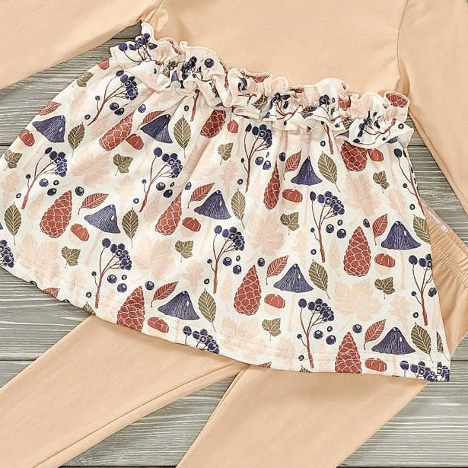 PETE   LUCY Fun in the Forest 2-Piece Set Pants Babydoll Top