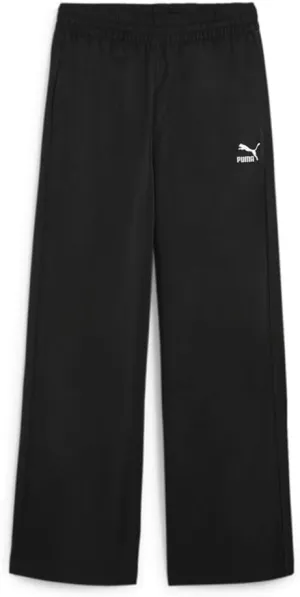 PUMA Womens T7 Relaxed Pants Casual Pockets - Black - Size M
