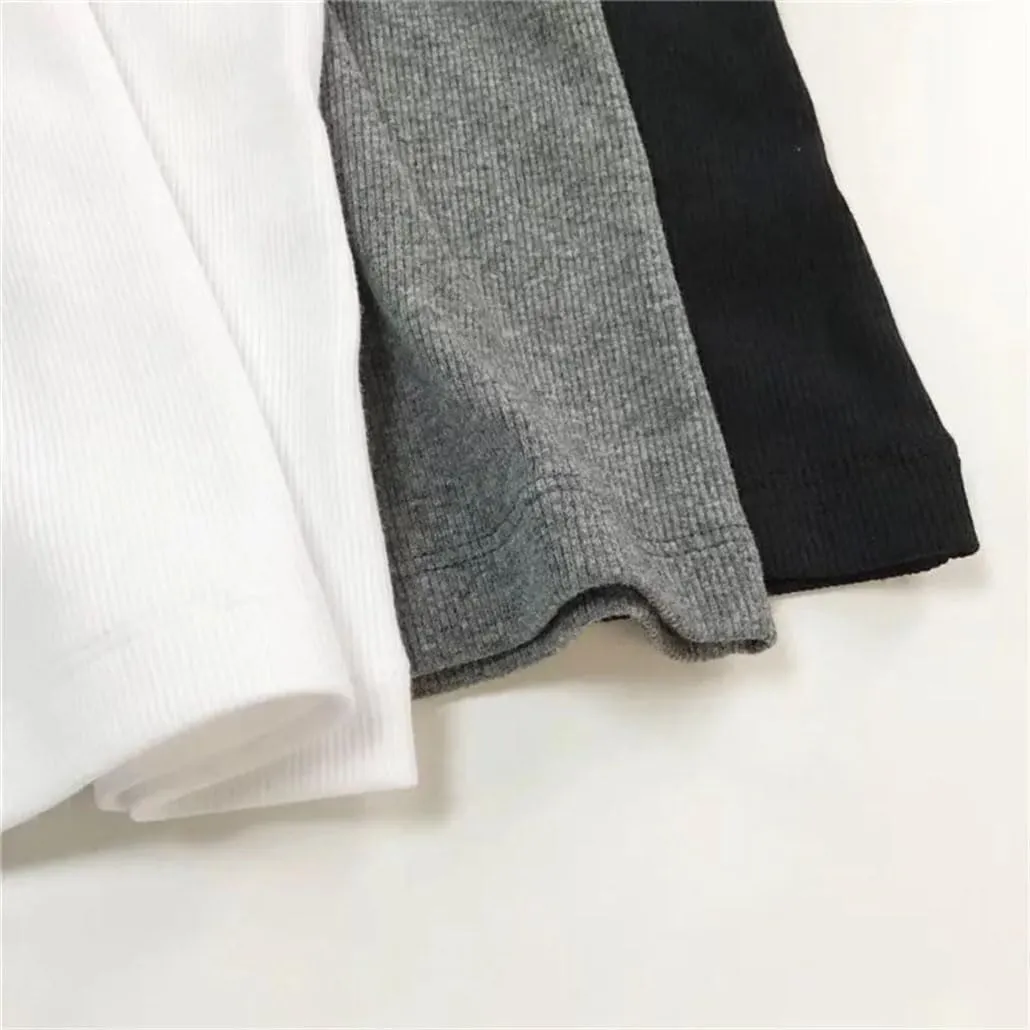 Ribbed Tank Tops for Women Sleeveless Cotton Skinny Tops Tees