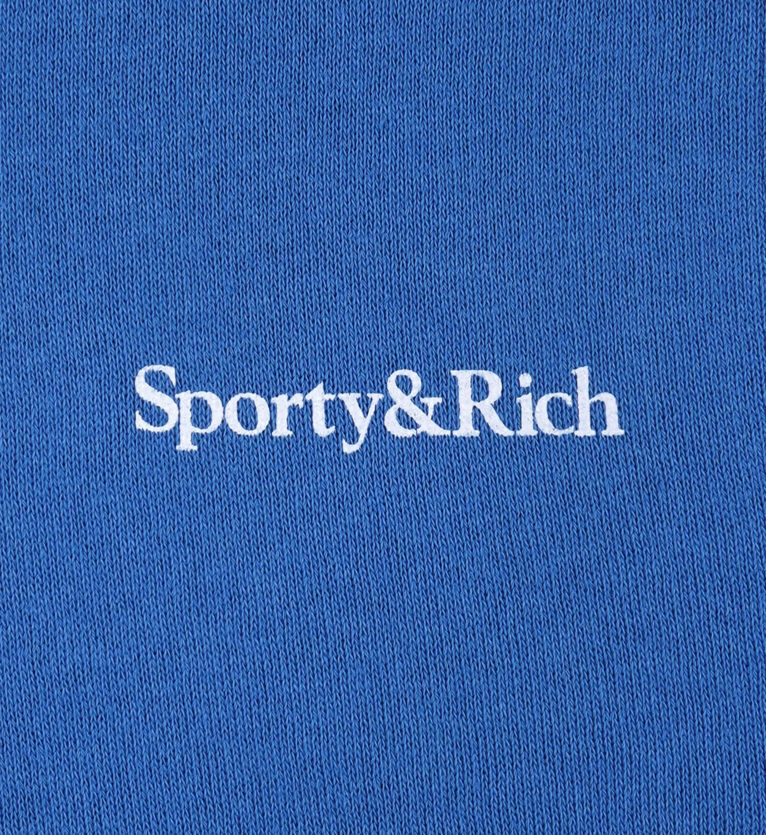 Serif Logo Kids Hoodie - Paris Blue