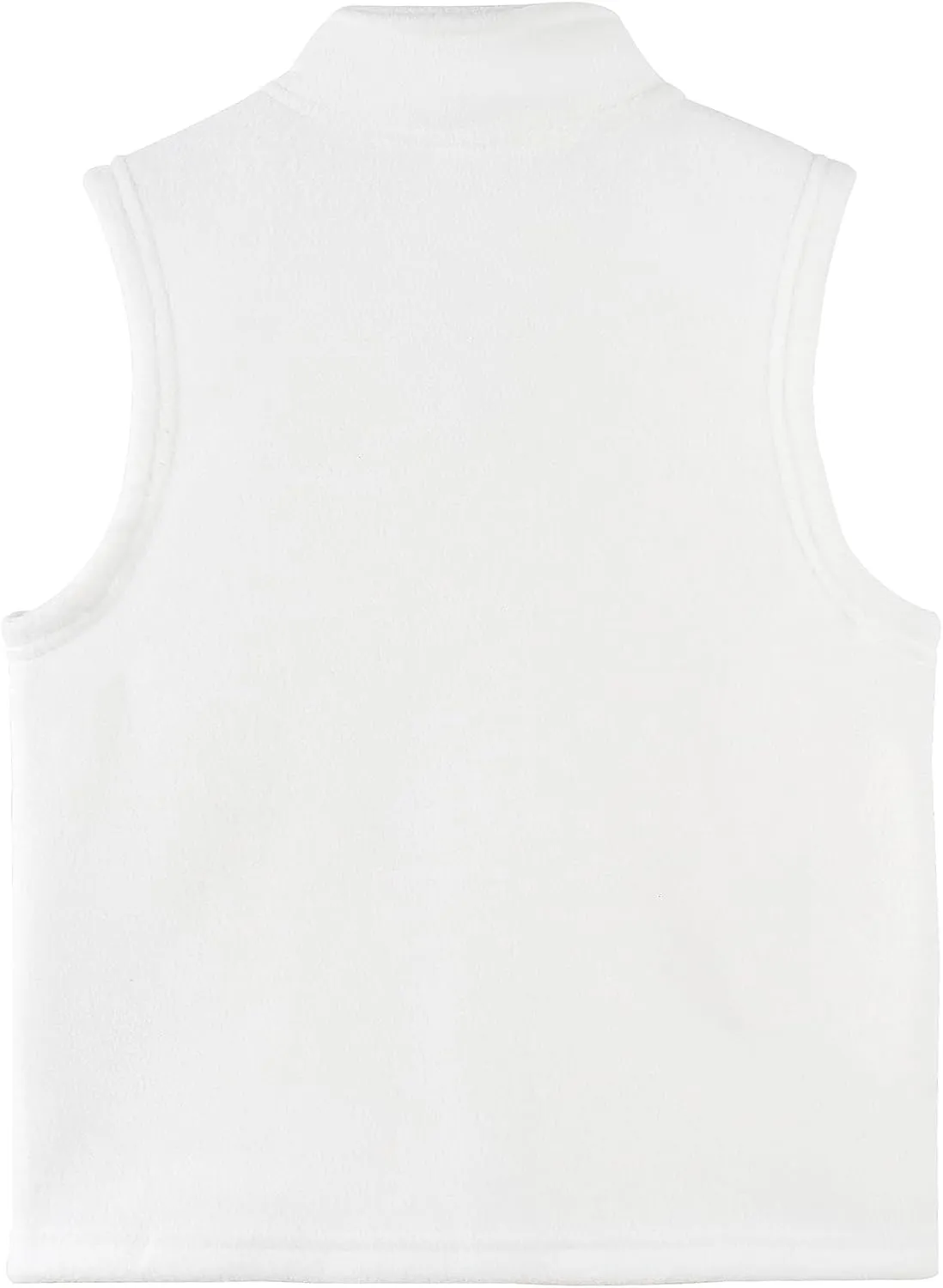 Spring&Gege Boys Full Zip Polar Fleece Vest Sleeveless Outwear Warm Jacket with Pockets (3-12 Years)