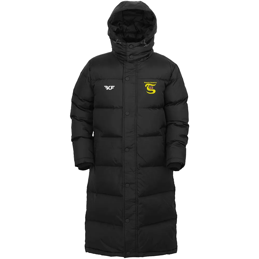 St Dominics GAA: 3/4 Length Full Padded Jacket