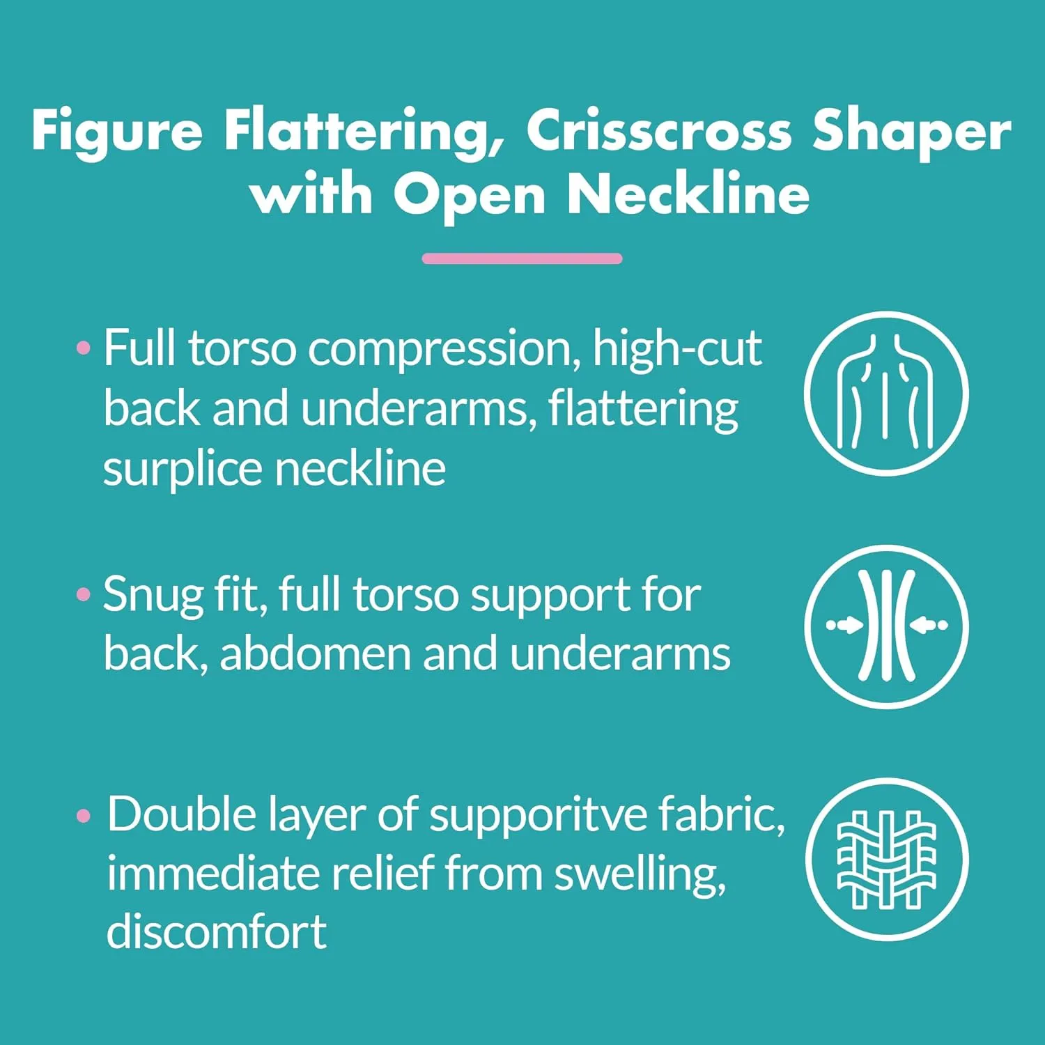 Style 970 Crisscross Shaper, Flattering Compression Camisole, Shapes & Supports