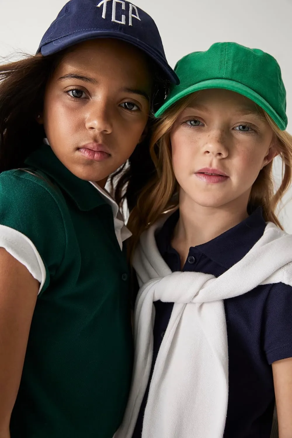 The Children's Place Girls Short Sleeve Ruffle Pique Polo Multipack